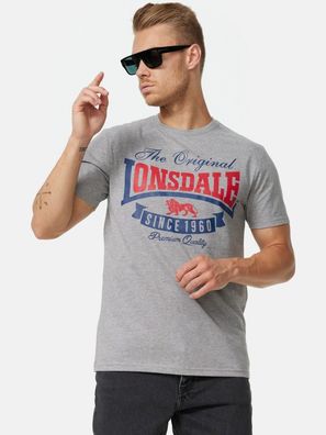 Lonsdale T-Shirt Gearach T-Shirt normale Passform Doppelpack