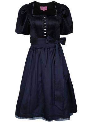 Dirndl Sivanna 70cm Länge marine