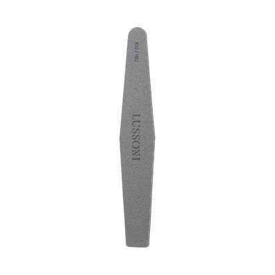 Lussoni MYLAR 10 Teilig Trapezform Nagelfeile, Körnung 100/180