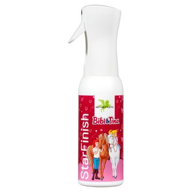 B & E StarFinish Schweif- und Mähnenspray für Pferde - Bibi & Tina Edition - 500 ml