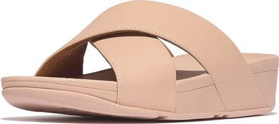 FitFlop Damen Sandalen Lulu Cross Slide Sandals Leather K04