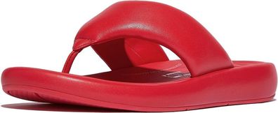 FitFlop Damen Flip Flop Iqushion D-Luxe Padded Leather Toe-Post Sandals JB6