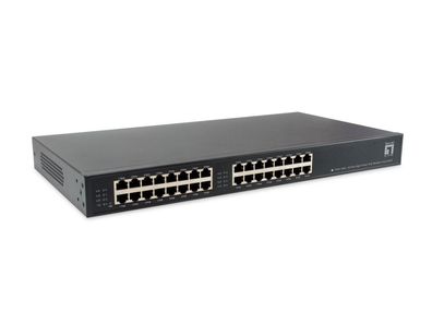 POH-1620 16-Port High Power PoE Midspan Hub ,400W - Schnelles Ethernet - Giga...