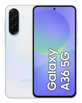 Samsung Galaxy A36, 17 cm (6.7"), 8 GB, 256 GB, 50 MP, Android 15, Weiß