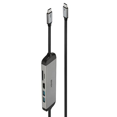 Lindy 43326 laptop-dockingstation & portreplikator Kabelgebunden USB 3.2 Gen 1 (3.1 G
