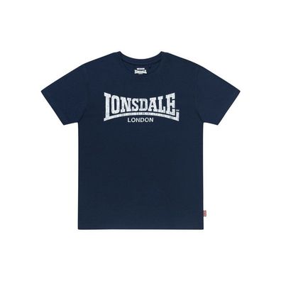 Lonsdale T-Shirt Logo Kai 111132 Navy/Ecru-XL