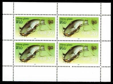DDR BLOCK Kleinbogen Nr 3097I postfrisch Kleinbg S9F01EE