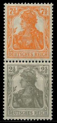 D-REICH Zusammendruck Nr S13a postfrisch SENKR PAAR X7926EE