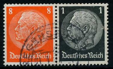 D-REICH Zusammendruck Nr W64 gestempelt WAAGR PAAR X7A18AE