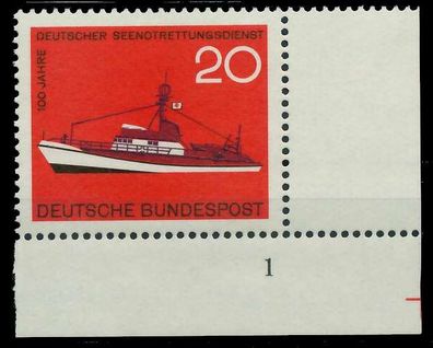 BRD 1965 Nr 478 postfrisch Formnummer 1 X7EF3FE