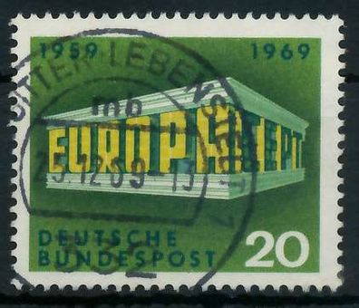 BRD BUND 1969 Nr 583 gestempelt X832006