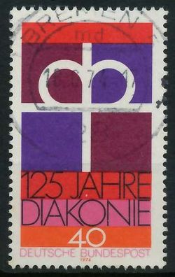 BRD 1974 Nr 810 zentrisch gestempelt X8503F6