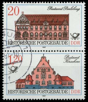 DDR Zusammendruck Nr SZd336 gestempelt SENKR PAAR X0CC13A