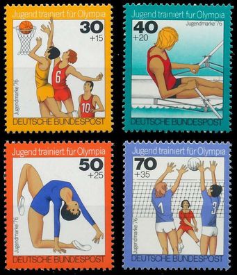 BRD BUND 1976 Nr 882-885 postfrisch S233496