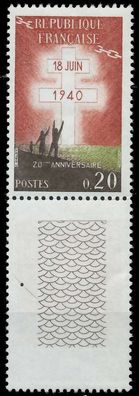 Frankreich 1960 Nr 1315L postfrisch SENKR PAAR X62574A