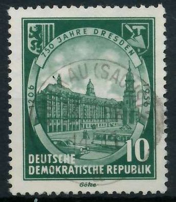 DDR 1956 Nr 524 gestempelt X9658CA