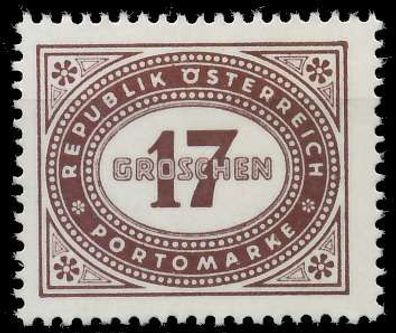 Österreich Portomarken 1947 Nr 213 postfrisch X999E3E