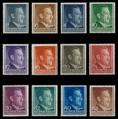 Generalgouvernement 1941 Nr 71-82 postfrisch X9F6916