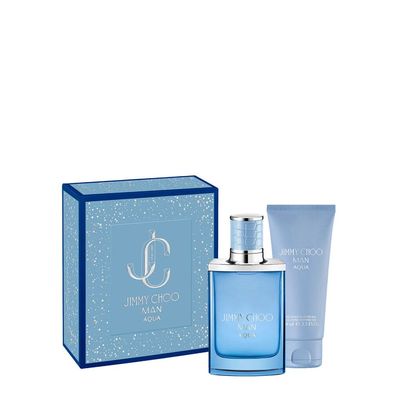 Jimmy Choo Jimmy Choo Man Aqua Set für Herren Eau de Toilette 50 ml + Duschgel 100 ml