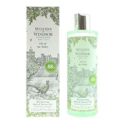 Woods Of Windsor Lily Of The Valley Duschgel 248ml für Frauen
