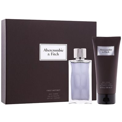 First Instinct Geschenkset für Männer Eau de Toilette 100ml + Hair & Body Wash 200ml