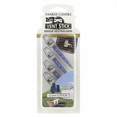 Clean Cotton Vent Stick Car Incense Pins 4 Pcs
