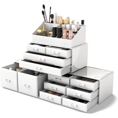 Make-up Organizer Kosmetik Aufbewahrung Box Schmink Aufbewahrung 4 Lagen