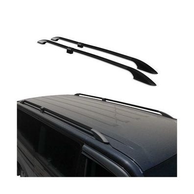 Dachreling für Mercedes Vito W639 W447 2003-2025 L2 Langer Alu Schwarz