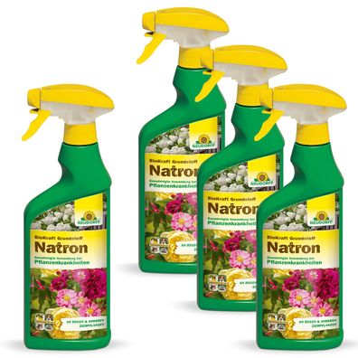 4 x Neudorff BioKraft® Grundstoff Natron AF, 500 ml