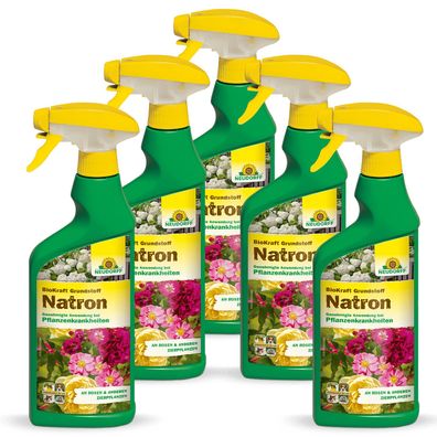 5 x Neudorff BioKraft® Grundstoff Natron AF, 500 ml