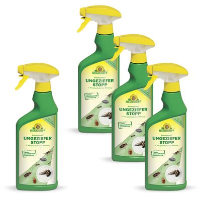 4 x Neudorff Permanent® UngezieferStopp, 500 ml