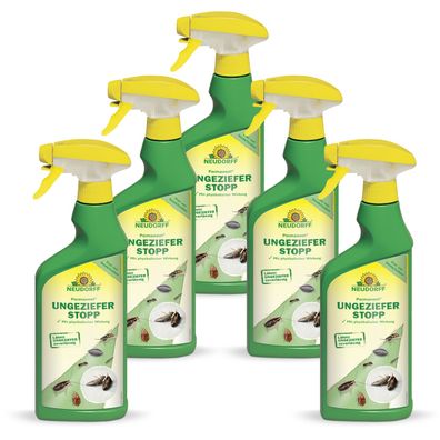 5 x Neudorff Permanent® UngezieferStopp, 500 ml