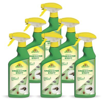 6 x Neudorff Permanent® UngezieferStopp, 500 ml
