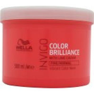 Wella Professionals Invigo Color Brilliance Maske 500ml - Für Dünnes/Normales Haar
