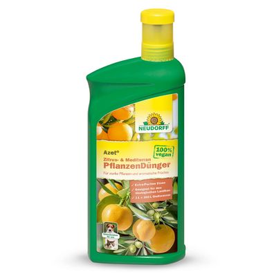 Neudorff Azet® Zitrus- & MediterranPflanzenDünger, 1 Liter