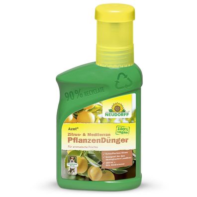 Neudorff Azet® Zitrus- & MediterranPflanzenDünger, 250 ml