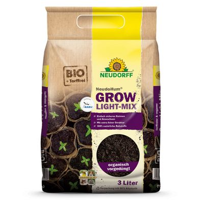 Neudorff NeudoHum® Grow Light-Mix, 3 Liter
