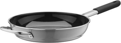 WMF Fusiontec Mineral Stielpfanne, 28 cm, Platinum 122164
