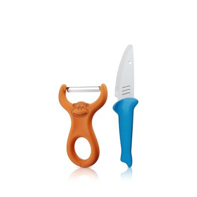 WMF Kinderkoch-Set mit Gemüseschäler und Messer, 2-teilig 120522