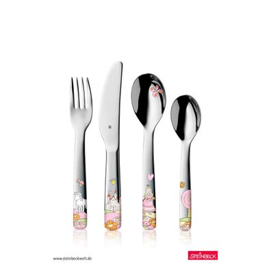 WMF Kinderbesteck-Set Prinzessin Anneli, 4-teilig 122332