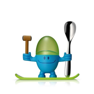 WMF Eierbecher McEgg mit Löffel, Blau 120480
