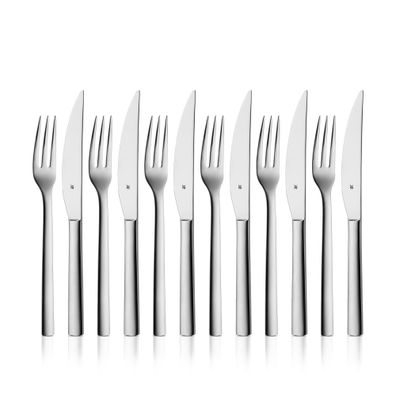 WMF Nuova Steakbesteck-Set, 12-teilig 121796