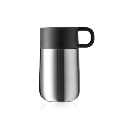 WMF Impulse Travel Mug Thermobecher, 0,3 l, Edelstahl gebürstet 122376