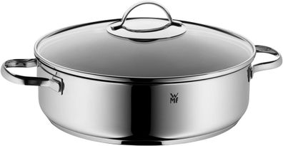 WMF Devil Servier-Schmorpfanne mit Glasdeckel, 28 cm 120699