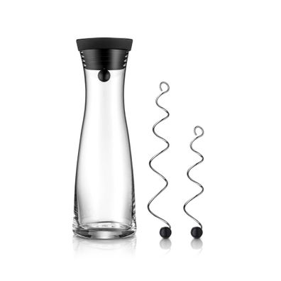 WMF Basic Wasserkaraffe mit 2 Fruchtspießen 121955