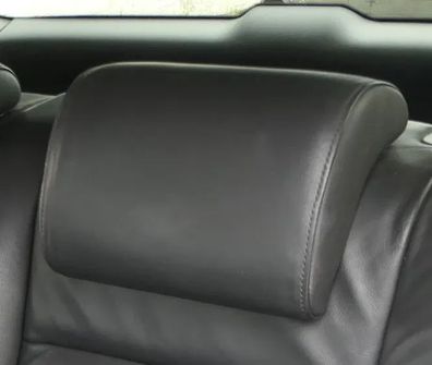 Audi A4 B6 8E B7 Kopfstütze hinten Leder schwarz soul Buffalino Bezug