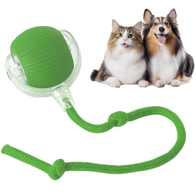 Katzenspielzeug - Interaktiver elektrischer Katzenball - USB-aufladbar, drei Modi