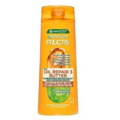 Garnier Fructis Öl Reparatur 3 Shampoo mit Shea-Butter, 400 ml