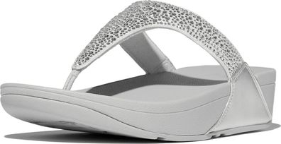 FitFlop Damen Flip Flops Lulu Crystal-Mix Toe-Post Sandals JE3
