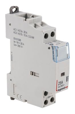 Legrand Installationsschütz 25A 2 Öffner 230V für Hutschiene